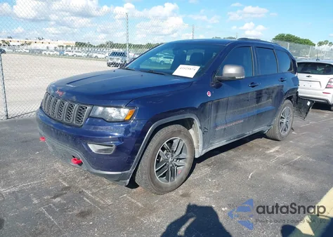 2018 Jeep Grand Cherokee Trailhawk 4X4 z USA, uszkodzony, nr VIN 1C4RJFLG5JC103995